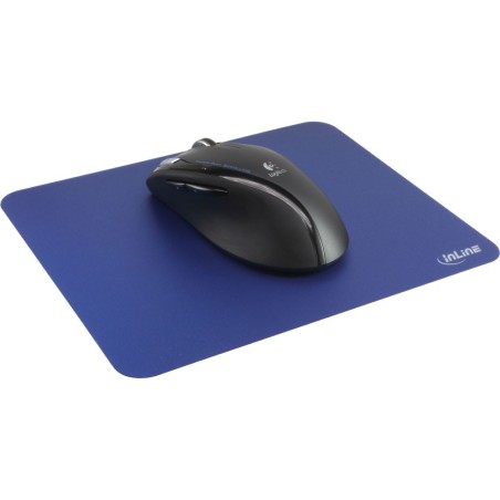 InLine® Maus-Pad Laser, ultradünn, blau, 220x180x0,4mm