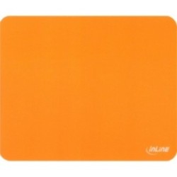 InLine® Maus-Pad antimikrobiell, ultradünn, orange, 220x180x0,4mm