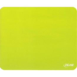 InLine® Maus-Pad antimikrobiell, ultradünn, grün, 220x180x0,4mm