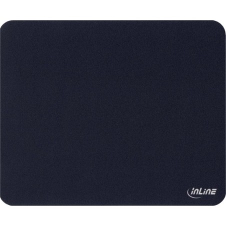 InLine® Maus-Pad antimikrobiell, ultradünn, schwarz, 220x180x0,4mm