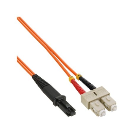 LWL câble duplex, InLine®, MTRJ/SC, 50/125µm, 2m