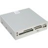 InLine® Card Reader, USB 2.0, all in 1, für 8,89cm (3,5"), mit 3 Blenden