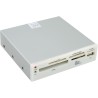 InLine® Card Reader, USB 2.0, all in 1, für 8,89cm (3,5"), mit 3 Blenden