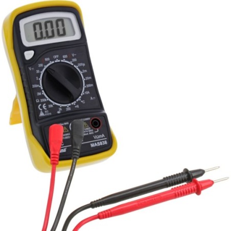 InLine® Multimeter, mit Temperatursensor und Transistormessung