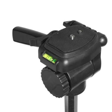 InLine® Stativ für Digitalkameras und Videokameras, Aluminium, Höhe max. 1,56m