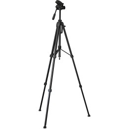 InLine® Stativ für Digitalkameras und Videokameras, Aluminium, schwarz, Höhe max. 1,78m