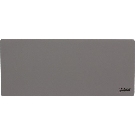 InLine® Kombi-Maus-Pad 4-in-1, für Notebooks, 300x130mm, grau