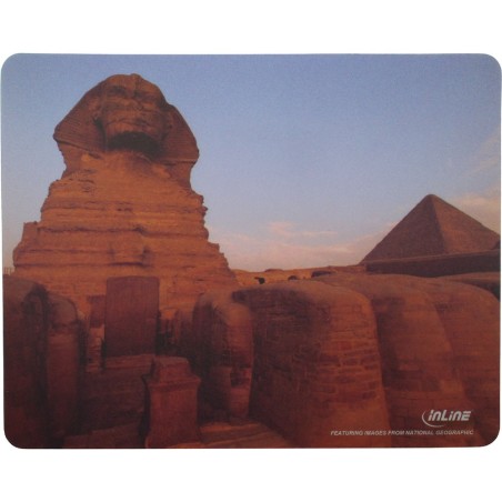 InLine® Maus-Pad Recycled Foto, Sphinx, 240x190x3mm