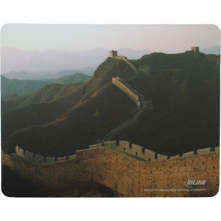 InLine® Maus-Pad Recycled Foto, Great Wall, 240x190x3mm