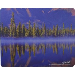 InLine® Maus-Pad Recycled Foto, Trees, 240x190x3mm