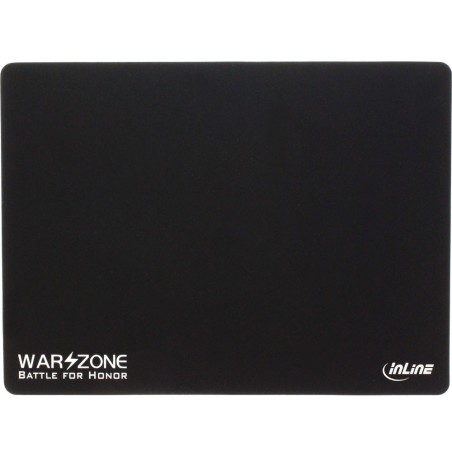 InLine® Maus-Pad, Hard Gaming Pad, 350x260x3mm, schwarz