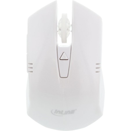 InLine® Maus 2,4Ghz Wireless optisch, weiß