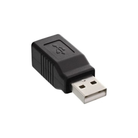Adaptateur USB 2.0, InLine®, prise A sur prise femelle B