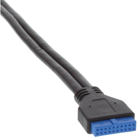 InLine® Frontpanel für den DVD-Schacht, Cardreader, 1x USB 3.0