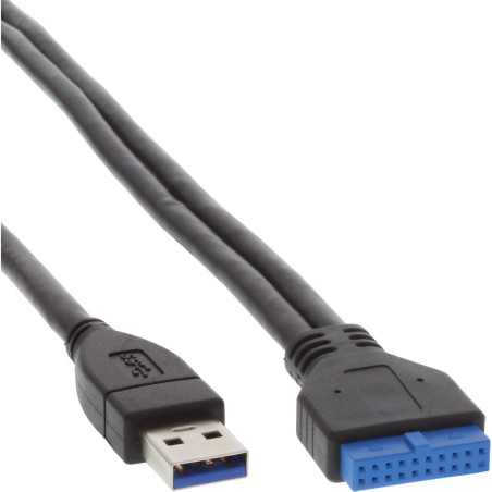 InLine® Frontpanel für den DVD-Schacht, Cardreader, 2x USB 3.0