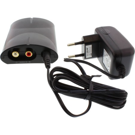 InLine® Analog zu Digital Audio Konverter, Eingang Cinch Stereo, Ausgang Opto-Toslink oder Cinch (S/PDIF)