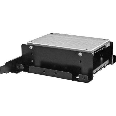 InLine® HDD Slotblech, 4x 6,35cm (2,5") HDD zu PCI-Slot, mit Schrauben