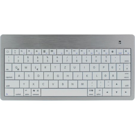 InLine® Bluetooth Mini-Tastatur, weiß