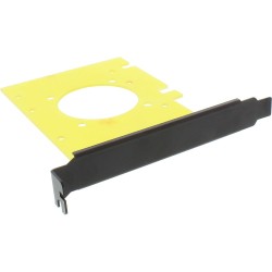 InLine® HDD Einbauplatine, 6,35cm (2,5") HDD zu PCIe oder PCI-Slot, mit Schrauben und Ausbohrung für Lüfter
