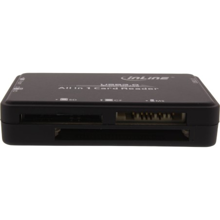 InLine® Cardreader, USB 3.0, all in 1, schwarz