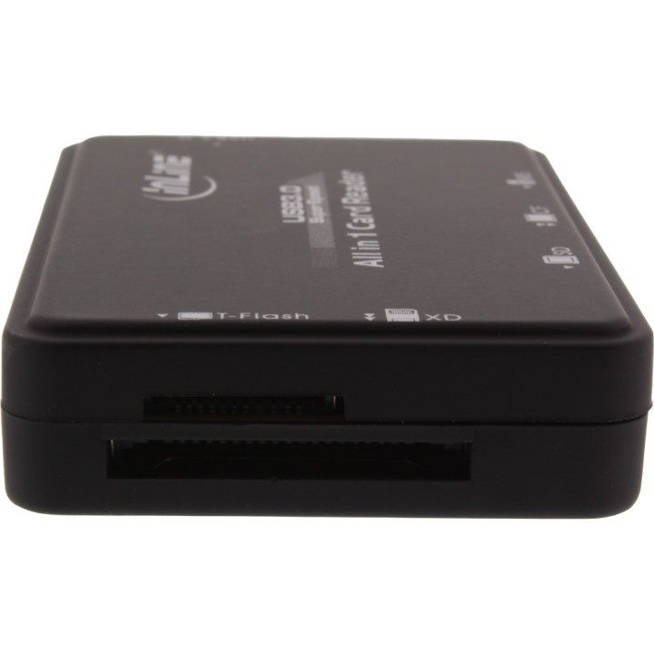 InLine® Cardreader, USB 3.0, all in 1, schwarz