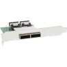 InLine® SAS Dual Slotblech PCI, 2x ext. SFF-8088 auf 2x int. SFF-8087 InLine® SAS Dual Slotblech PCI, 2x ext. SFF-8088 auf 2x int. SFF-8087