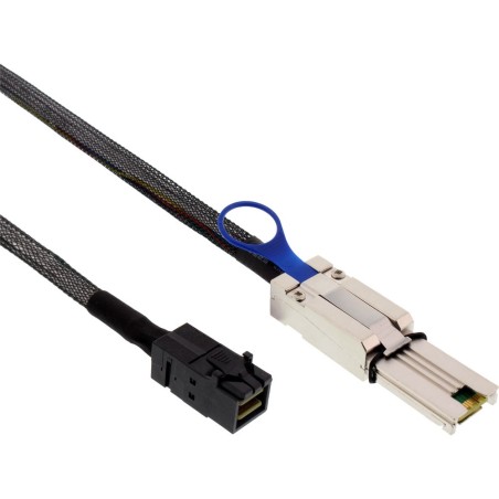 InLine® Mini SAS HD Kabel, SFF-8643 zu SFF-8088, 0,5m