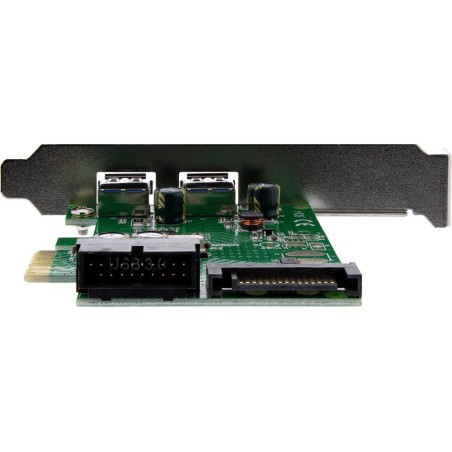 InLine® Schnittstellenkarte, 4x USB 3.0, (2+2) PCIe, inkl. Low-Profile Slotblech