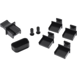 InLine® Staubschutz-Set, für Notebook-Schnittstellen, 8-teilig