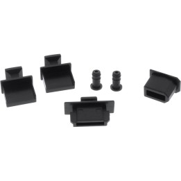 InLine® Staubschutz-Set, für Frontpanel, 6-teilig