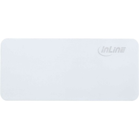 InLine® USB Zusatzakku PowerBank 10000mAh, silber