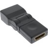InLine® HDMI Adapter flexibel, HDMI A Buchse/Buchse, 4K2K kompatibel, vergoldete Kontakte InLine® HDMI Adapter flexibel, HDMI A Buchse/Buchse, 4K2K kompatibel, vergoldete Kontakte