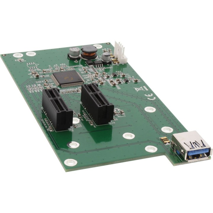 InLine® Schnittstellen-Adapterkarten-Kit, 2x PCIe auf PCIe (PCI-Express)
