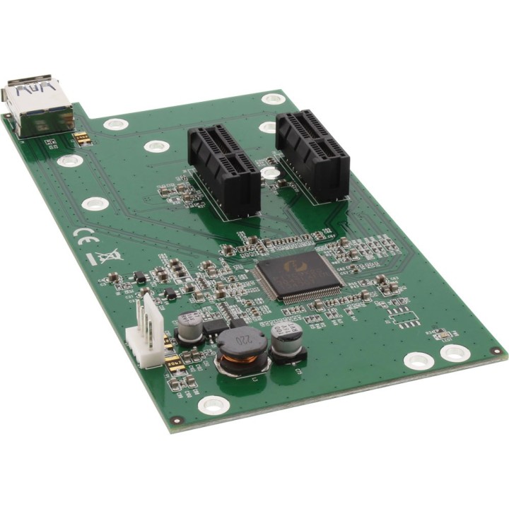 InLine® Schnittstellen-Adapterkarten-Kit, 2x PCIe auf PCIe (PCI-Express)