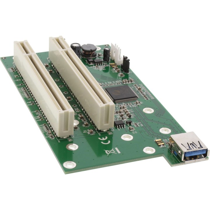 InLine® Schnittstellen-Adapterkarten-Kit, 2x PCI auf PCIe (PCI-Express)