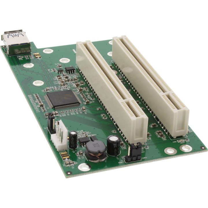 InLine® Schnittstellen-Adapterkarten-Kit, 2x PCI auf PCIe (PCI-Express)