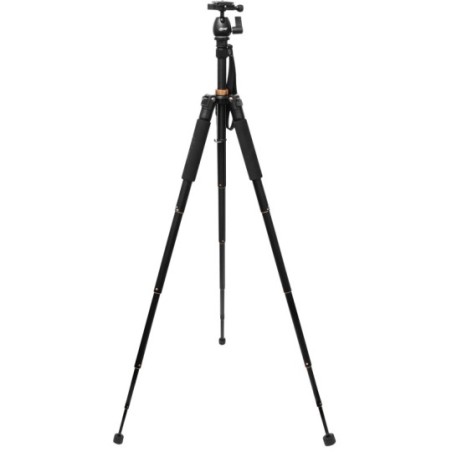 InLine® PREMIUM Stativ für Digital- und Videokameras, Aluminium, Höhe max. 1,55m