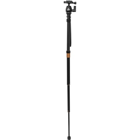 InLine® PREMIUM Stativ für Digital- und Videokameras, Aluminium, Höhe max. 1,55m