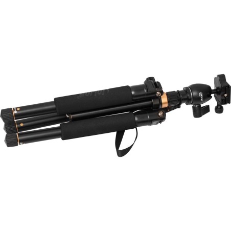InLine® PREMIUM Stativ für Digital- und Videokameras, Aluminium, Höhe max. 1,55m