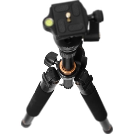 InLine® PREMIUM Stativ für Digital- und Videokameras, Aluminium, Höhe max. 1,55m