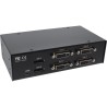 InLine® Displayport zu DVI 2x2 Videowand Splitter, 2 Eingänge auf 4 Ausgänge, 4K2K