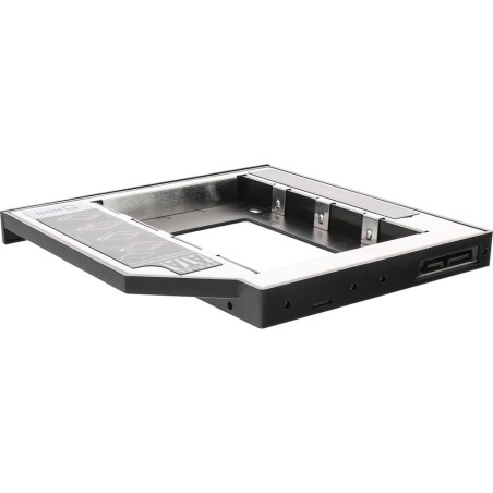 InLine® SSD/HDD Adapter, für 2,5" HDD/SSD in optischen Notebook-Laufwerksschacht, SATA Schnittstelle