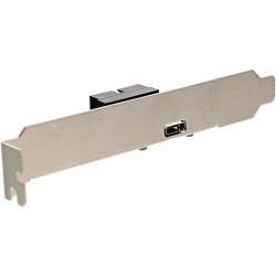 InLine® Slotblech USB 3.1, 1x USB Buchse Typ C auf intern Mainboardanschluss, 0,5m