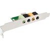 InLine® Soundkarte 7.1, 192kHz/24-Bit, PCIe, mit Toslink Digital IN / OUT