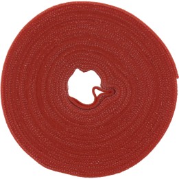 InLine® Kabelbinder, Klettverschlussband 16mm, rot, 10m