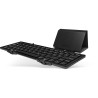 InLine® BT-Quick faltbare Bluetooth Tastatur, mit Hülle, für iOS, Android, Windows, schwarz, deutsches Layout