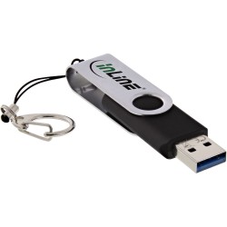 InLine® USB 3.0 Speicherstick schwarz 8GB