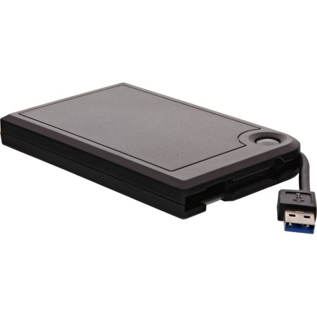 InLine® USB 3.1 Gehäuse für 6,35 (2,5") SATA-Festplatte / SSD