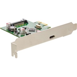 InLine® Schnittstellenkarte, PCIe x1, 1x USB 3.1, Typ C, inkl. Low-Profile Slotblech