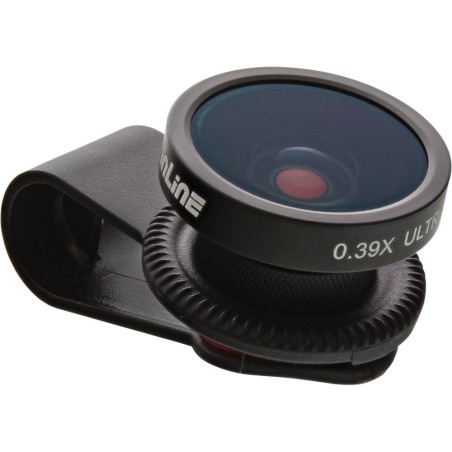 InLine® Smartphone Aufsteck-Objektiv Ultra Wide 0.39X + Macro 6X